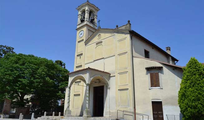 La chiesa nel comune di Assago La chiesa di Assago