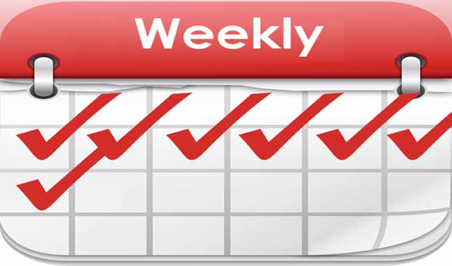 Weekly rates